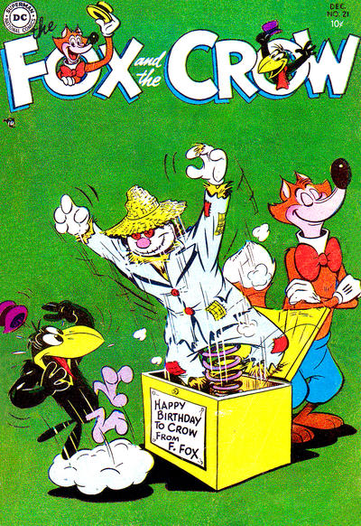 Cover for The Fox and the Crow (DC, 1951 series) #21