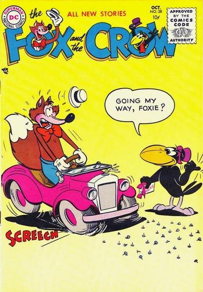 Cover for The Fox and the Crow (DC, 1951 series) #28