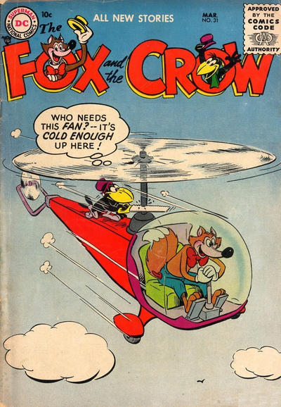 Cover for The Fox and the Crow (DC, 1951 series) #31