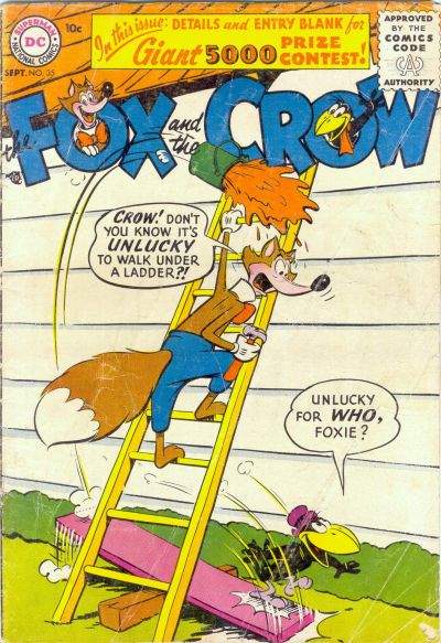 Cover for The Fox and the Crow (DC, 1951 series) #35