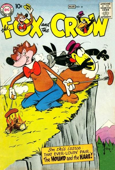 Cover for The Fox and the Crow (DC, 1951 series) #54