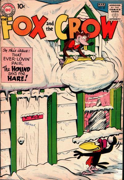 Cover for The Fox and the Crow (DC, 1951 series) #60
