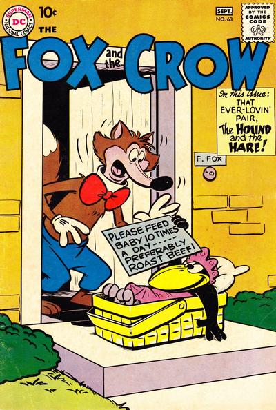 Cover for The Fox and the Crow (DC, 1951 series) #63