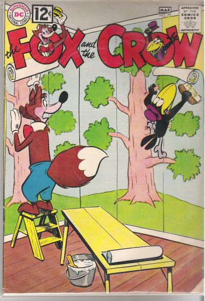 Cover for The Fox and the Crow (DC, 1951 series) #72