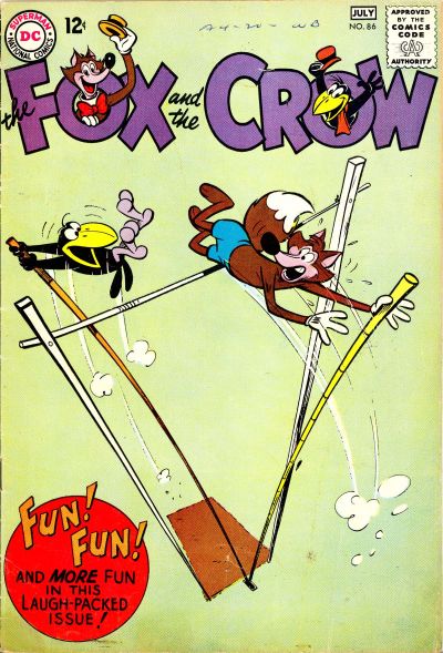Cover for The Fox and the Crow (DC, 1951 series) #86