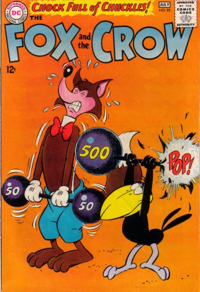 Cover for The Fox and the Crow (DC, 1951 series) #92