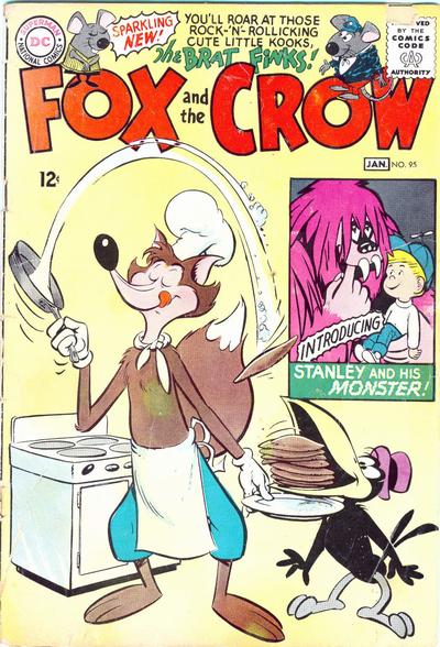 Cover for The Fox and the Crow (DC, 1951 series) #95