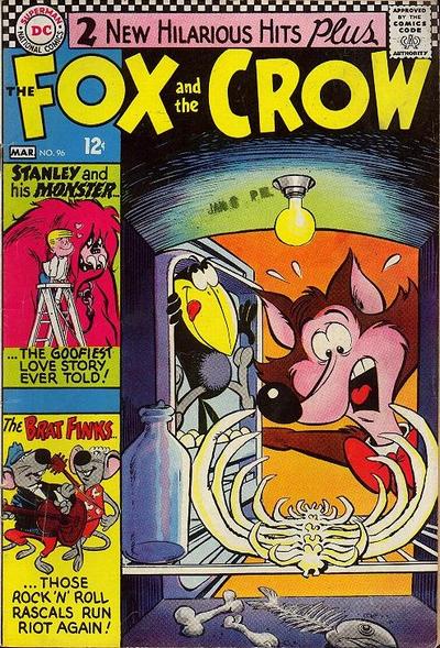 Cover for The Fox and the Crow (DC, 1951 series) #96