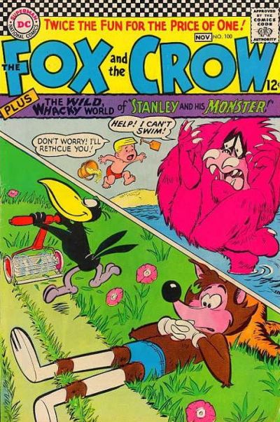 Cover for The Fox and the Crow (DC, 1951 series) #100
