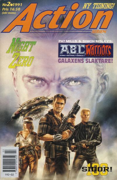 Cover for Action-serien / Actionserien (Atlantic Förlags AB; Pandora Press, 1991 series) #2/1991