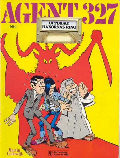 Cover for Agent 327 (Hemmets Journal, 1985 series) #1 - Uppdrag: Häxornas ring