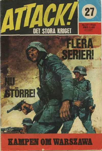 Cover for Attack (Semic, 1967 series) #27/1968