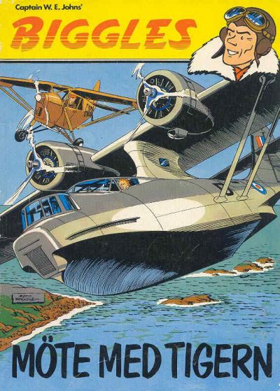 Cover for Biggles (Semic, 1977 series) #3 - Möte med Tigern