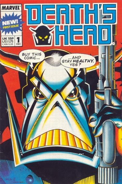 Cover for Death's Head (Marvel UK, 1988 series) #1