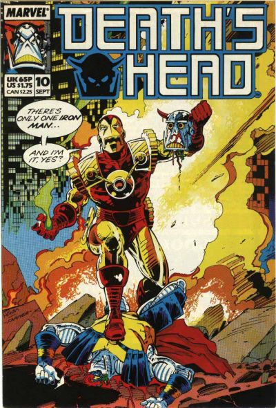 Cover for Death's Head (Marvel UK, 1988 series) #10