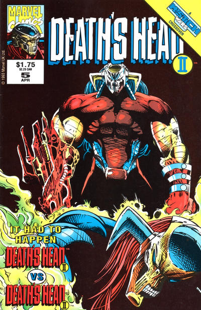 Cover for Death's Head II (Marvel, 1992 series) #5