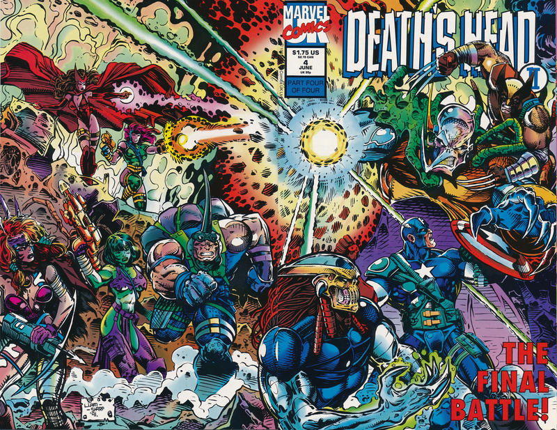 Cover for Death's Head II (Marvel, 1992 series) #4