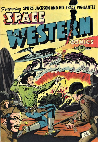Cover for Space Western Comics (Charlton, 1952 series) #42
