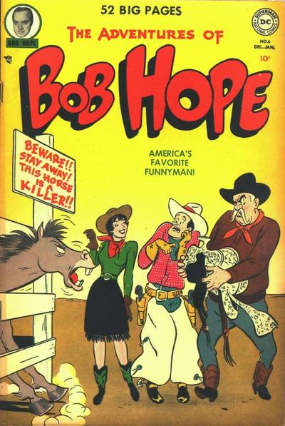 Cover for The Adventures of Bob Hope (DC, 1950 series) #6