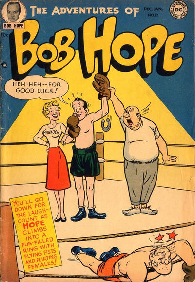 Cover for The Adventures of Bob Hope (DC, 1950 series) #12