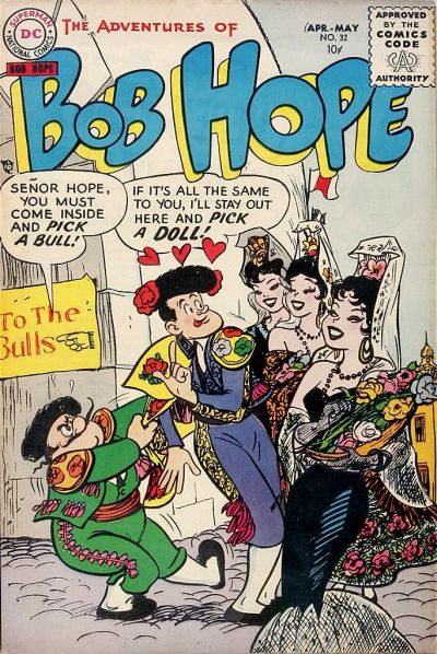 Cover for The Adventures of Bob Hope (DC, 1950 series) #32