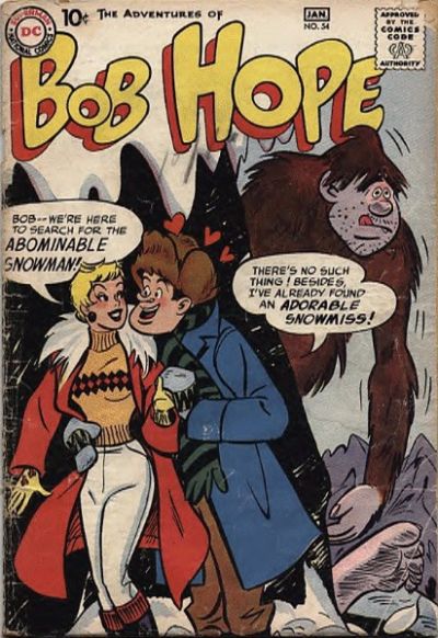 Cover for The Adventures of Bob Hope (DC, 1950 series) #54