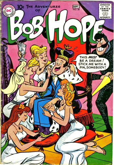 Cover for The Adventures of Bob Hope (DC, 1950 series) #58