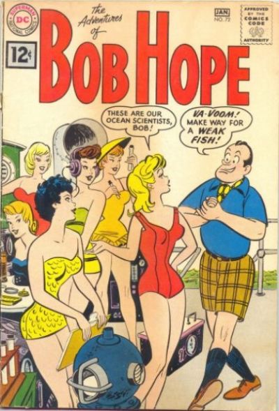 Cover for The Adventures of Bob Hope (DC, 1950 series) #72