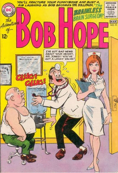 Cover for The Adventures of Bob Hope (DC, 1950 series) #91