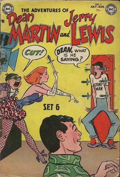 Cover for The Adventures of Dean Martin & Jerry Lewis (DC, 1952 series) #7