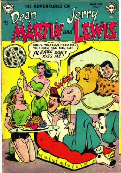 Cover for The Adventures of Dean Martin & Jerry Lewis (DC, 1952 series) #9