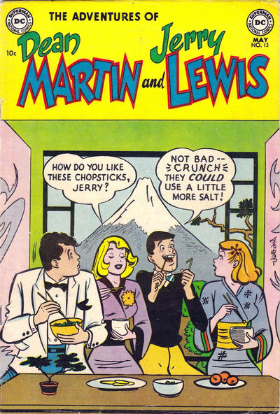 Cover for The Adventures of Dean Martin & Jerry Lewis (DC, 1952 series) #13