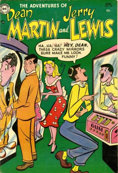 Cover for The Adventures of Dean Martin & Jerry Lewis (DC, 1952 series) #15