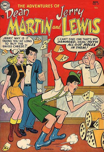 Cover for The Adventures of Dean Martin & Jerry Lewis (DC, 1952 series) #17