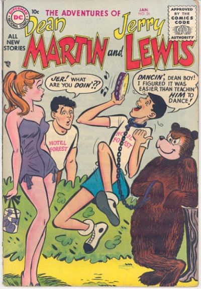 Cover for The Adventures of Dean Martin & Jerry Lewis (DC, 1952 series) #26