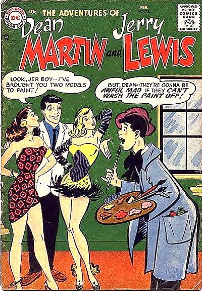 Cover for The Adventures of Dean Martin & Jerry Lewis (DC, 1952 series) #35