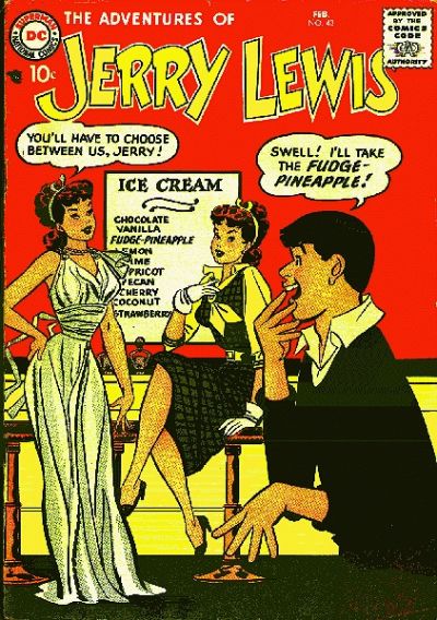 Cover for The Adventures of Jerry Lewis (DC, 1957 series) #43