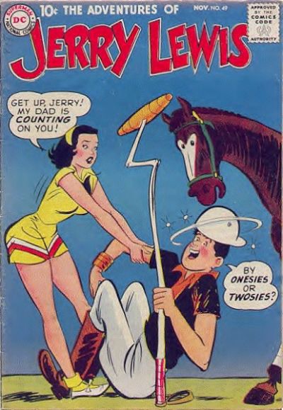 Cover for The Adventures of Jerry Lewis (DC, 1957 series) #49