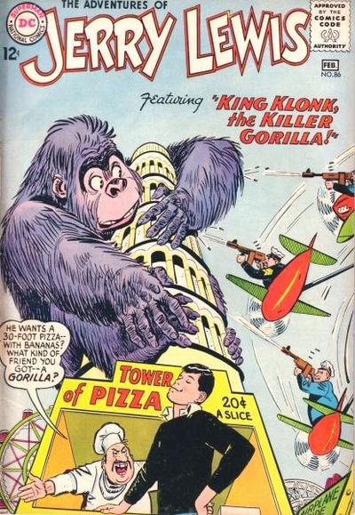 Cover for The Adventures of Jerry Lewis (DC, 1957 series) #86