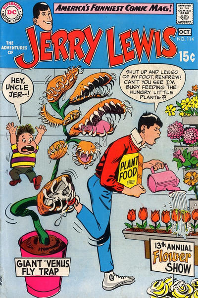 Cover for The Adventures of Jerry Lewis (DC, 1957 series) #114