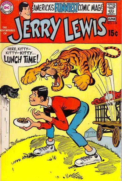 Cover for The Adventures of Jerry Lewis (DC, 1957 series) #118