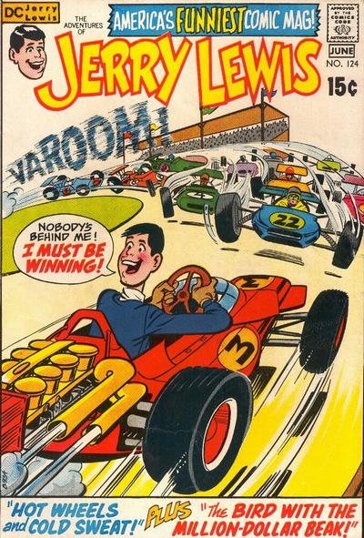 Cover for The Adventures of Jerry Lewis (DC, 1957 series) #124