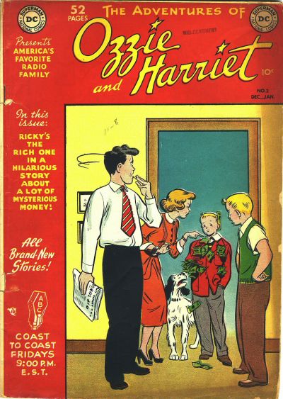 Cover for The Adventures of Ozzie & Harriet (DC, 1949 series) #2