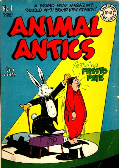 Cover for Animal Antics (DC, 1946 series) #1