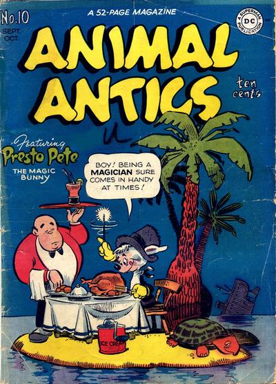 Cover for Animal Antics (DC, 1946 series) #10
