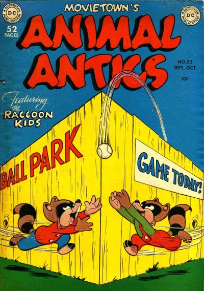 Cover for Animal Antics (DC, 1946 series) #22