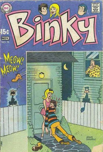 Cover for Binky (DC, 1970 series) #75