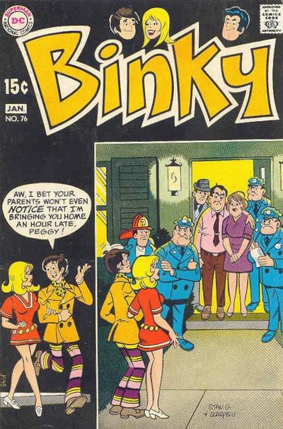 Cover for Binky (DC, 1970 series) #76