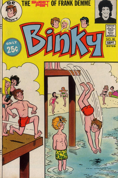 Cover for Binky (DC, 1970 series) #80