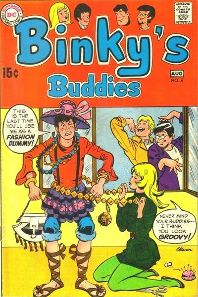 Cover for Binky's Buddies (DC, 1969 series) #4